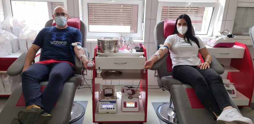 Млади социјалдемократи у акцији даривања крви