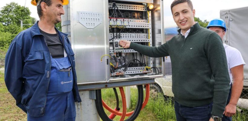 У Борковићима преко 50 домаћинстава добило струју